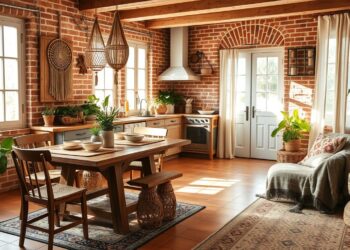 Styl boho w kuchni