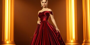 Styl glamour ubranie
