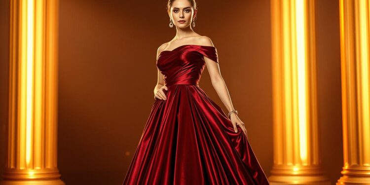 Styl glamour ubranie