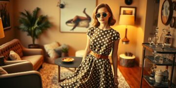 Styl retro ubrania