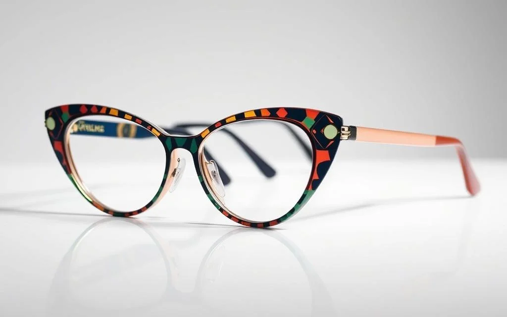 okulary kocie oczy