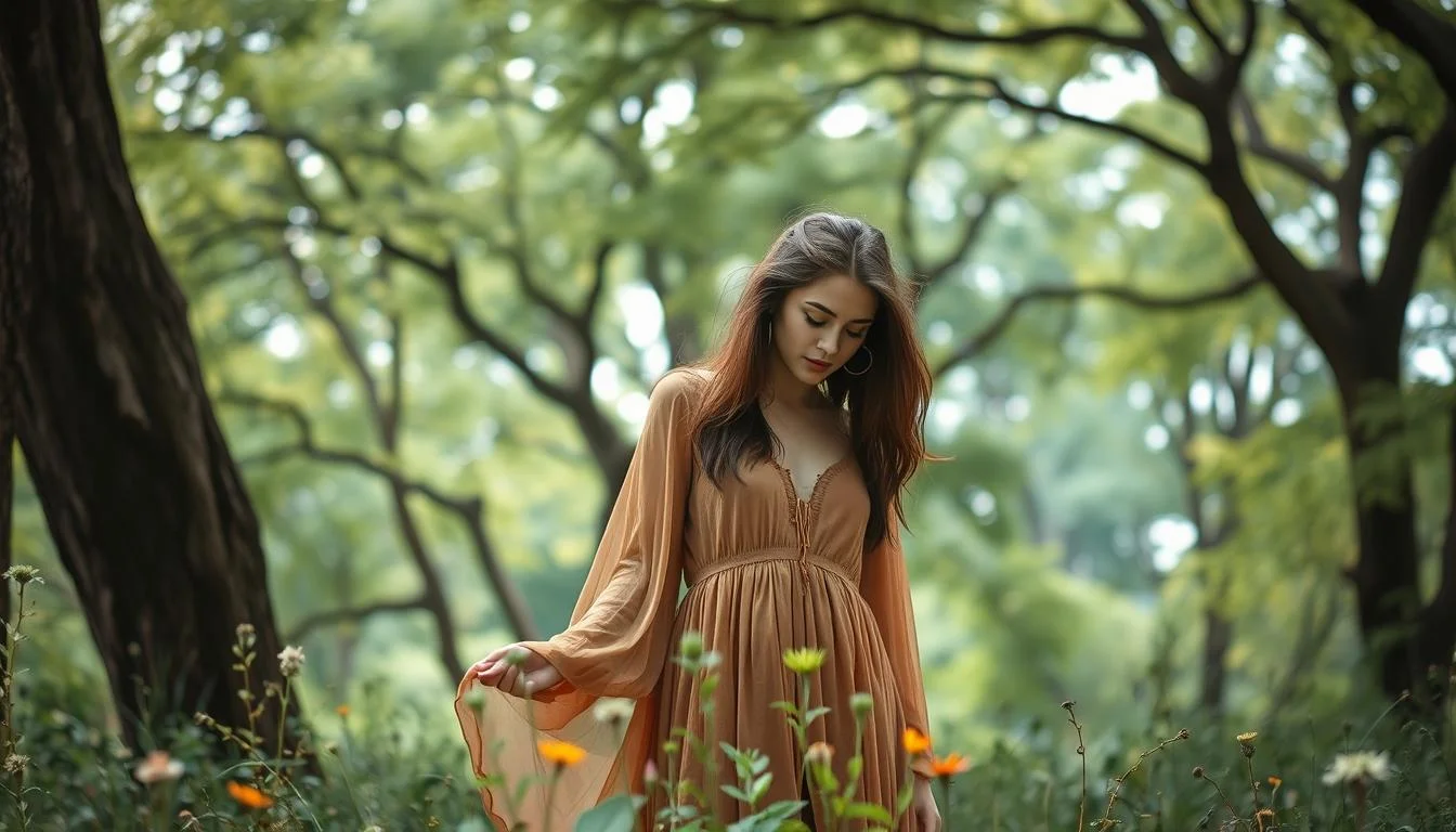 Styl boho ubrania