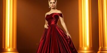 Styl glamour ubranie